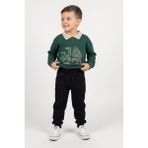 MiaBaby Yakalı Sweat - Nefti - Yeşil