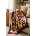 Miabella Home Kuyucak Mensucat Tek Kişilik Peluş Battaniye 10060 - Renkli - 180 x 210 cm