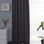 Miabella Home Mr.stock Blackout Işık Geçirmez Güneşlik Fon Perde Tek Kanat - 12189 - 140 x 210 cm - Antrasit