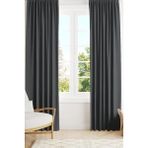 Miabella Home Mr.stock Blackout Işık Geçirmez Güneşlik Fon Perde Tek Kanat - 12189 - 140 x 230 cm - Antrasit