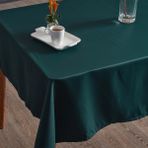 Miabella Home Mr.stock Saten Masa Örtüsü 140X140CM 12981 - 140 x 140 cm - Haki
