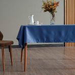 Miabella Home Mr.stock Saten Masa Örtüsü 140X140CM 12981 - 140 x 140 cm - Lacivert