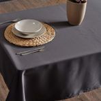 Miabella Home Mr.stock Saten Masa Örtüsü 140X180CM 10795 - 140 x 180 cm - Antrasit