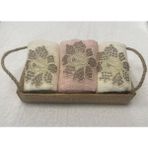 Miabella Home Mutfak Havlusu 3'lü Set, Hasır Sepette Çeyizlik, , Pamuk Mutfak Havlu Seti 30 x 50 - 30 x 50 cm - Çok Renkli