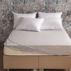 Miabella Home Tek Kişilik Penye Lastikli Çarşaf | 100x200 Yatak Uyumlu, Yumuşak Dokulu - 100 x 200 - Gri