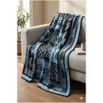 Miabella Home Tek Kişilik Ultra Yumuşak Peluş Battaniye, Sıcak Tutar, Rahat, Lüks Peluş Battaniye Asorti