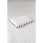 Miabella Home Visco Yastık Terletmeyen Soğutucu Yastık Jel Kaplamalı Serinletici Yastık Boyun Yastığı Yıkanabilir Kılıf - 55 x 35 cm - Beyaz