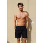 Miami Beach Lacivert Uzun Boy Erkek Deniz Ve Havuz Şortu Lacivert