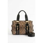 Miami Polo 1204 Kapitone Kadın Kol Çantası El Çantası Omuz Çanyası - One Size - Leopar