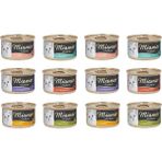 Miamor 6 Çeşit Karma Pastete Kedi Konserve 85 gr x 12 Karışık Tatlı Besleyici Mama