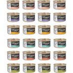 Miamor 6 Çeşit Karma Pastete Kedi Konserve 85 Gr. x 24 Adet