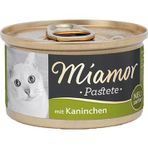 Miamor 85 gr Pastete Tavşanlı Kedi Koservesi