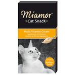 Miamor Cream 6x15 gr Multi-Vitamin Tamamlayıcı Ek Besin ve Kedi Ödülü