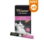 Miamor Cream Malt Özlü Sıvı Kedi Ödül Maması - 6 Adet 6x15 Gr