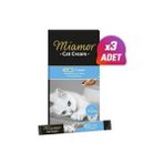 Miamor Junior Cream Süt Kremalı 3'lü 6x15 gr Ek Besin ve Yavru Kedi Ödülü