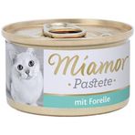 Miamor Pastete Alabalıklı 12x85 gr Kedi Konserve