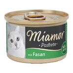 Miamor Pastete Sülünlü Tahılsız Konserve Kedi Maması - 1 Adet 85 Gr
