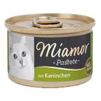 Miamor Pastete Tavşanlı Tahılsız Konserve Kedi Maması - 1 Adet 85 Gr