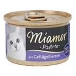 Miamor Pastete Yürekli Tahılsız Konserve Kedi Maması - 1 Adet 85 Gr
