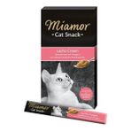 Miamor Somonlu Kedi Ödülü 15g x 5 Adet Yetişkin Kediler İçin Lezzetli Krema