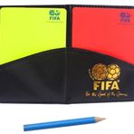 MiaoDuo Yeni Spor Futbol Hakem Cüzdan Defteri, Kırmızı Kart ve Sarı Kartlı