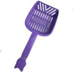 Miapet 26 cm Mor Plastik Kedi Saplı Kum Küreği