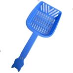 Miapet 26 cm Turkuaz Plastik Kedi Saplı Kum Küreği