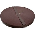 Miapollo 2,5cm Emniyet Kemeri (5 METRE) - Kahve