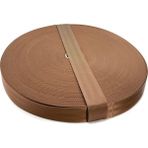 Miapollo 4cm Emniyet Kemeri (5 METRE) - Taba