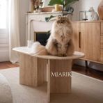 MIARIK DESIGN & DEKORASYON Mermer V Ayak Orta Sehpa Prl