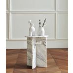 MIARIK DESIGN LEYLAK CALACATTA MERMER MERMER YAN SEHPA , MASA , ORTA SEHPA , ZİGON