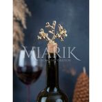 Miarik Design Mercan Şışe Mantar , Şarap Mantarı , Şarap Tıpası , Yagdanlık Tıpası , Yagdanlık Mantarı