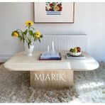 Miarik Design Mermer Orta Sehpa - abc