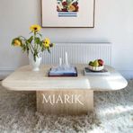 MIARIK DESIGN Mermer Orta Sehpa