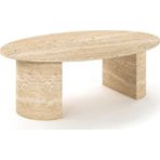 Miarik Design Mermer Traverten Orta Sehpa Eiren