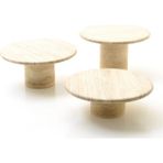 MIARIK DESIGN TRAVERTEN MERMER YAN SEHPA , MASA , ORTA SEHPA , ZİGON