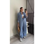 Miasista Kot Pantolon Gömlek Elbise Takım