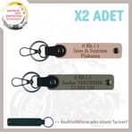 MiaWiki 2'li Anahtarlık Motosiklet Maceracılarına Özel, Tek Ebat, MH-KAN-MT-11237x2, Yavruağzı-Kül Gri-lacivert, üniseks-yetişkin