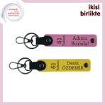 MiaWiki 61 Trabzon Yazılı Anahtarlık Çifti Pembe-Sarı, Standart, MH-KAN-61-330x2, pembe-sarı, üniseks-yetişkin