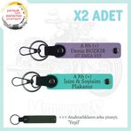 MiaWiki Acil Durum Anahtarlık Motosiklet, Standart, MH-KAN-MT-5913x2, Mor Menekşe-Turkuaz-yeşil, üniseks-yetişkin