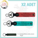 MiaWiki B+ Kan Grubu Yazılı Motorcu Anahtarlık, Standart, MH-KAN-MT-7955x2, Nar Çiçeği-Koyu Turkuaz-yeşil, üniseks-yetişkin