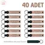 MiaWiki Bebek Mevlidi Hatırası İsim Yazılı Anahtarlık, Standart, MH-KAN8532X40, Yavru Ağzı & Lacivert, üniseks-bebek