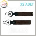 MiaWiki Biker Tarzına Özel İsim Plaka Kan Grubu Anahtarlık, Standart, MH-KAN-MT-4848x2, Koyu Kahve, üniseks-yetişkin