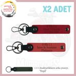 MiaWiki Deri Anahtarlık Motorcu İsim Plaka Kan Grubu, Standart, MH-KAN-MT-10965x2, Nar Çiçeği-Kırmızı-yeşil, üniseks-yetişkin