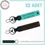 MiaWiki Ehliyet Sahiplerine Özel Hediye Seti Anahtarlık, Standart, MH-KAN-MT-11575x2, Koyu Kahve-Turkuaz-lacivert, üniseks-yetişkin
