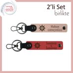 MiaWiki Gemi Temalı Anahtarlık Takımı, Standart, MH-KAN-36710x2, yavru ağzı-nar çiçeği, üniseks-yetişkin