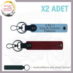 MiaWiki İsim Plaka Kan Grubu Yazılı Anahtarlık Motor, Tek Ebat, MH-KAN-MT-6546x2, Gök Mavi-Bordo-lacivert, üniseks-yetişkin