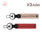 MiaWiki İsim Soyisimli 2'li Anahtarlık Takımı, Tek Ebat, MH-KAN-1127x2, Nar Çiçeği-Yavru Ağzı, üniseks-yetişkin