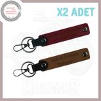 MiaWiki İsminize Özel Plaka Yazılı 2'li Anahtarlık, Standart, MH-KAN-MT-4012x2, Açık Kahve-Bordo, üniseks-yetişkin