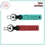 MiaWiki Karavan Motifli Anahtarlık 2'li Set, Standart, MH-KAN-35295x2, turkuaz-nar çiçeği, üniseks-yetişkin